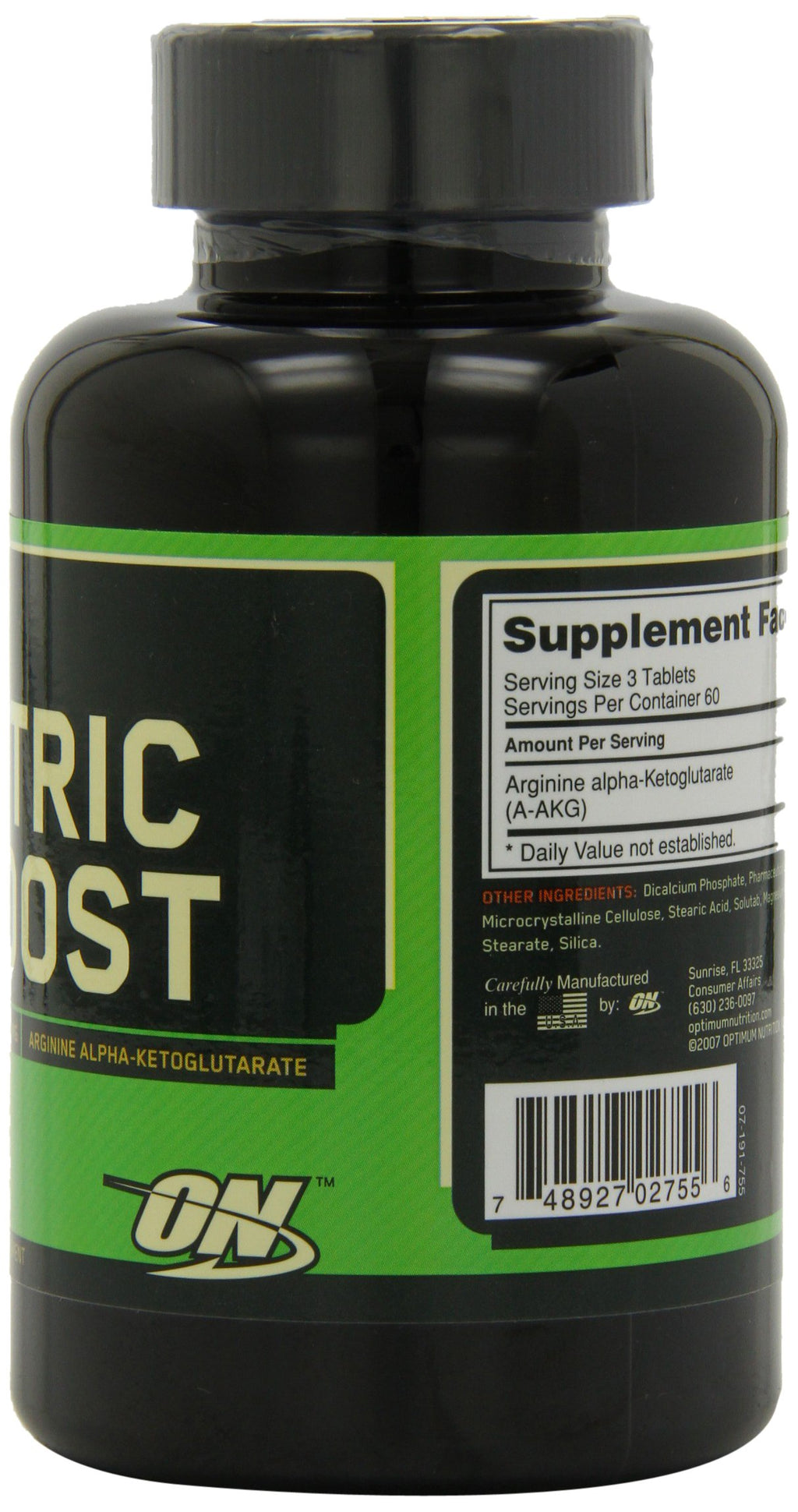 Optimum Nutrition Nitric Boost, 180 Tablets