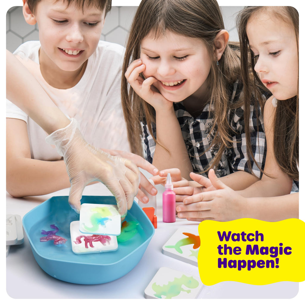 Dan&Darci Aqua Fairy Water Gel Kit for Kids - Craft for Kids - Magic Elf Toy Kits - Waters Pets - DIY Squishy Maker - Make Your Own Squishies Toys Crafts for Boys & Girls Ages 6-12