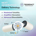 Tesseract Medical Research QuerciSorb SR Quercetin Supplement, Sustained Release, Supports Immune Function and Overall Health, Hypoallergenic. 400 mg, 90 Day Supply