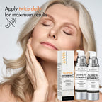 Super Vitamin C Serum 2-Pack — Hydrating Brightening Face Serum with Vitamin C, Hyaluronic Acid, Vitamin E, Niacinamide & Peptides — Helps Improve the Look of Uneven Skin Tone, Fine Lines & Radiance