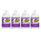 OdoBan Professional Disinfectant and Odor Eliminator Concentrate, Made in the USA, Lavender Scent, 4-Pack, 1 Gallon Each