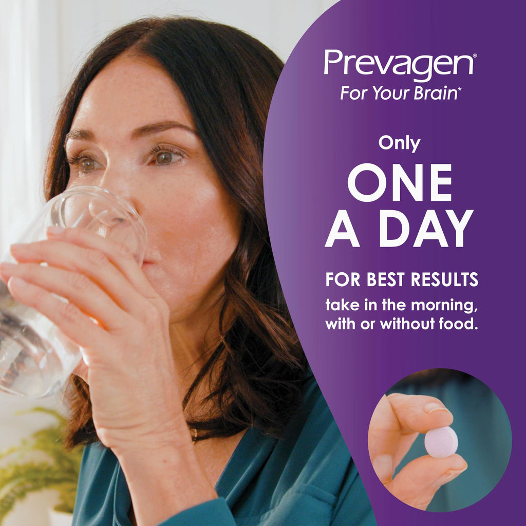 Prevagen Regular Strength Mixed Berry Chewables - 30 Tablets (1 Month Supply) | Formulated for Your Brain | 10mg of Apoaequorin Plus Vitamin D3