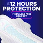 Always Ultra Thin Overnight Pads, Size 5, Extra Heavy Overnight, Unscented, 92 Count (2 Packs of 46)