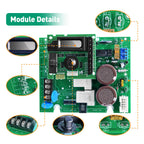 2026 GLX-PCB-RITE Control Board & GLX-PCB-DSP Display Board Set – Compatible with Hayward/Goldline Aqua Rite Saltwater Systems – Complete Pool Chlorinator Replacement Kit - Green