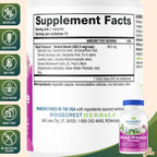 RidgeCrest Herbals Blood Pressure Herbal Formula, 12 Herbs, Poria Mushroom, Gastrodia, Gardenia, for Heart, Vascular, Circulation Health (120 Count)