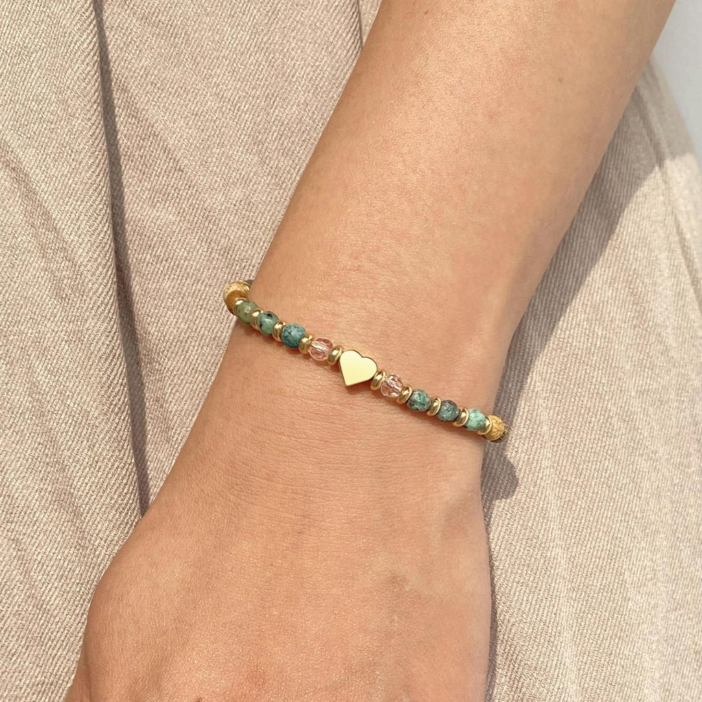 yupoxiu Natural Stone Bracelets - Inspirational Birthday Gifts for Women