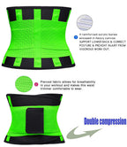 VENUZOR Waist Trainer Belt for Women - Waist Cincher Trimmer - Slimming Body Shaper Belt - Sport Girdle Belt (UP Graded)(Green,XX-Large)