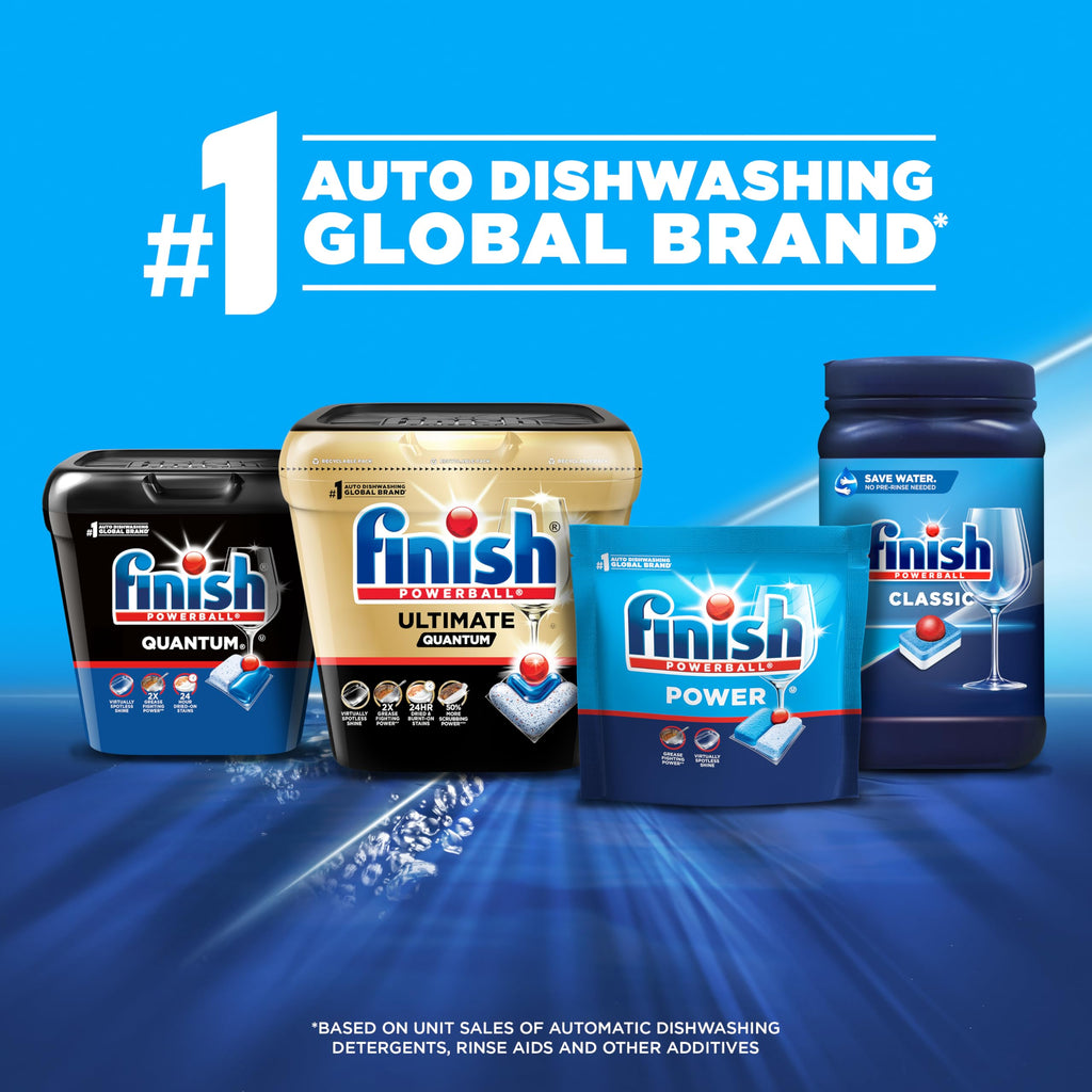 Finish Powerball Dishwasher Pods, Wrapper Free Dish Detergent, 84ct
