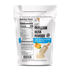 It's Just! - Psyllium Husk Powder, Easy Mixing Dietary Fiber, Cleanse Your Digestive System, Finely Ground Powder, Ideal for Keto Baking, Non-GMO (Tangy Orange, 10oz (Pack of 1))