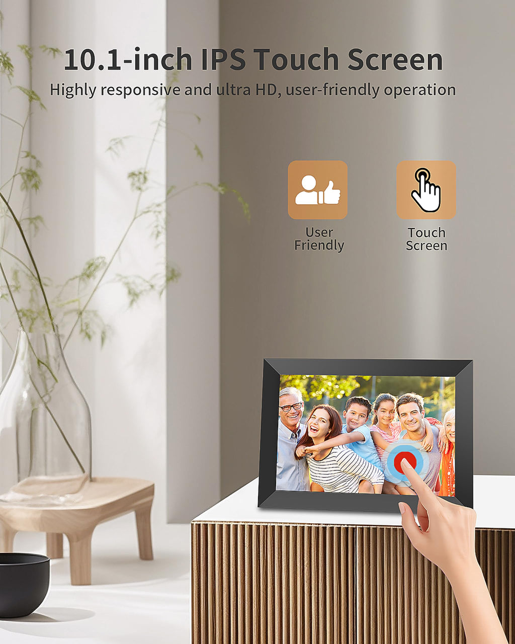 Frameo 10.1" WiFi Digital Picture Frame