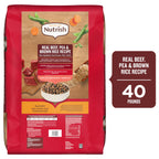Nutrish Dry Dog Food, Beef, Pea & Brown Rice, 40 lb. Bag (Rachael Ray)