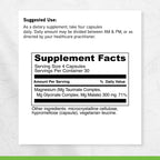 DAVINCI Tri-Mag 300 - Triple Complex with Magnesium Glycinate, Taurinate & Malate - Calm Magnesium Supplement for Sleep - Nerve Support Formula - 120 Capsules (30 Servings)
