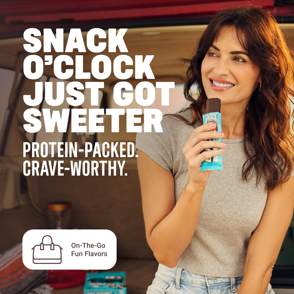 BUILT Puff Protein Bars, Coconut Puff, High Protein Bars, 17g High Protein Snacks, On-The-Go Bars, only 140 Calories, 6g Sugar, Collagen, Gluten Free, 12 Count
