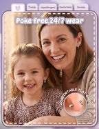 Hypoallergenic Earrings for Girls Women Kids Toddler Surgical Steel Earring