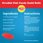 SWEDISH FISH Mini Soft & Chewy Candy, Halloween Candy, 24 - 2 oz Bags