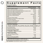 Codeage Men's Multivitamin 50+ Supplement - Essential Vitamins for Men Over 50 Years Old, Minerals, CoQ10, Turmeric, Saw Palmetto, Maca, Panax Ginseng, Probiotics & Botanicals - Non-GMO - 90 Capsules