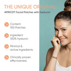 APRICOT® Facial Patches with Hyaluron "down the frown" (Beige)