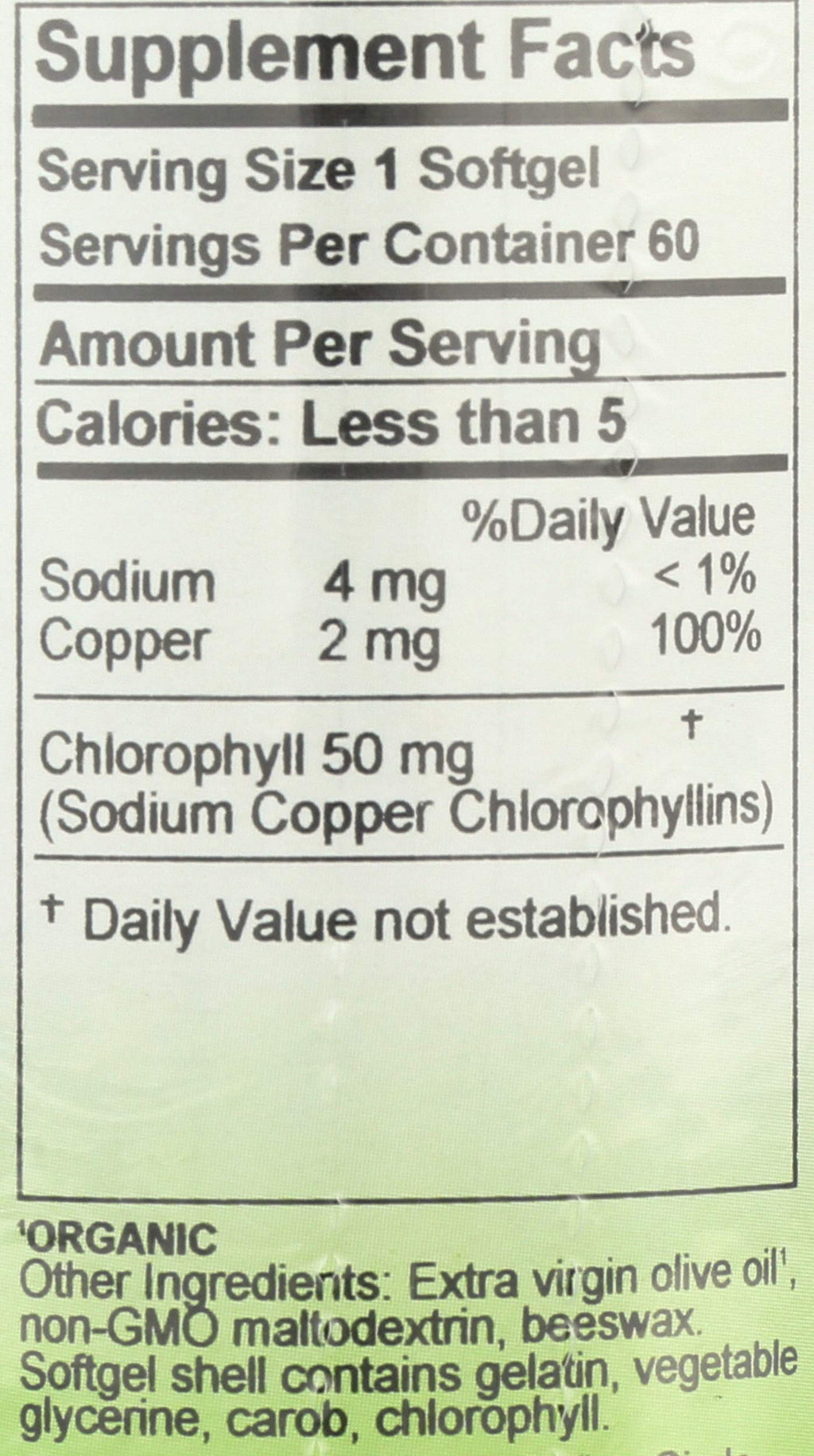 Herbs Etc. ChlorOxygen Chlorophyll Concentrate - Aids Healthy Blood Circulation - High-Altitude Environment Support - Energy Support - 60 Softgels (60 Servings)