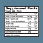 Ocuvite Eye Vitamin & Mineral Supplement, Lutein & Antioxidant Vitamins A, C, E, Zinc for Eye Health, Vitamins for Eyes, 120 Tablets (Pack of 2)