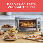 BLACK+DECKER 4-Slice Air Fry Toaster Oven, 5-in-1 Countertop Oven