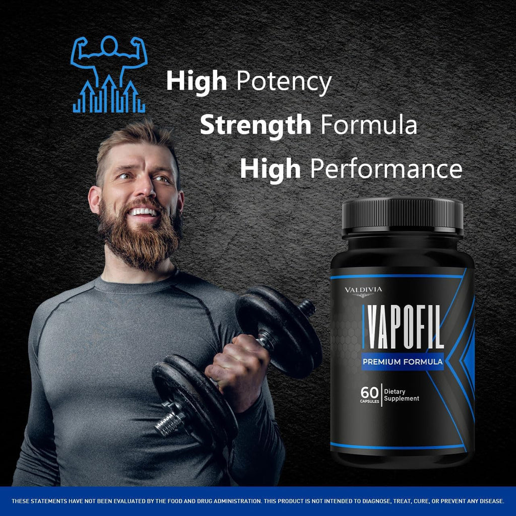 Vapofil Capsules - Official Vapofil Pills Advanced Premium Supplement Support - Maximum Strength, All Natural Vapofil Vitamin for Overall Health & Wellness Reviews, 300 Capsules for 5 Months