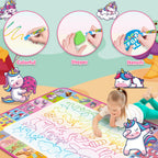 Water Doodle Mat, Kids Drawing Toys for 3 4 5 Year Old Boys Girls Gifts