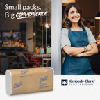 Scott® Professional Universal Multifold Paper Towels, Bulk (03650), Absorbency Pockets, 9.2" x 9.4" sheets, Plus Tier, Compressed, White (250 Sheets/Pack, 12 Packs/Case, 3,000 Sheets/Case)