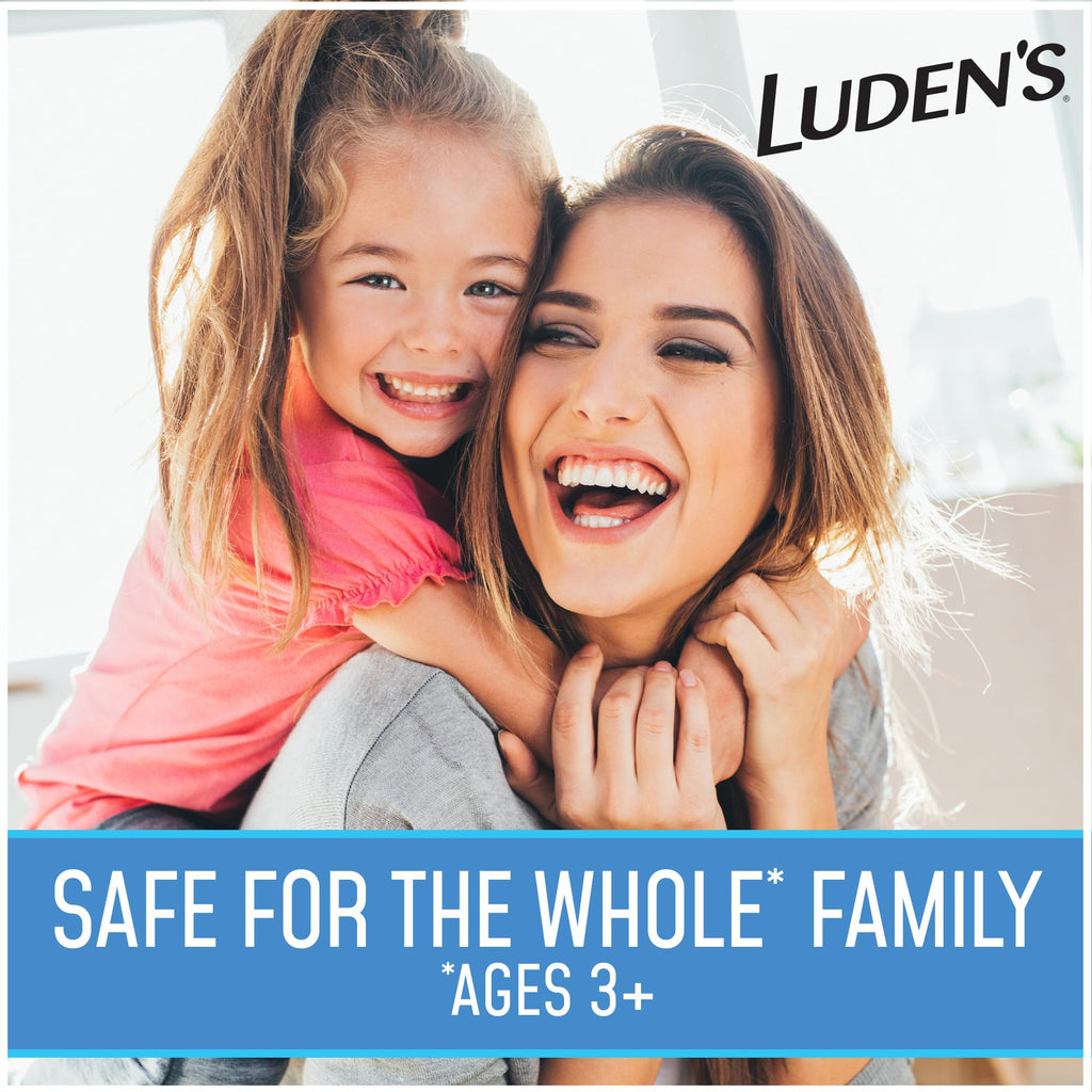 Luden's Sore Throat Relief Lozenges for Minor Everyday Irritation & Dry Mouth, Sugar Free Wild Cherry Flavored Drops, 25 Count, Pack of 12