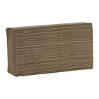 Boardwalk Multifold Disposable Bathroom Paper Hand Towels, 1-Ply, 9 x 9.45, 250 Towels/Pack, 16 Packs/Carton, Natural