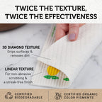 Nordhus Design Swedish Dishcloths (10 Pack) – Reusable Swedish Dish Cloths for Kitchen, Eco Friendly Cellulose Sponge Cloth, Ultra Absorbent, Odor Free, Replaces Paper Towels, Washable & Compostable
