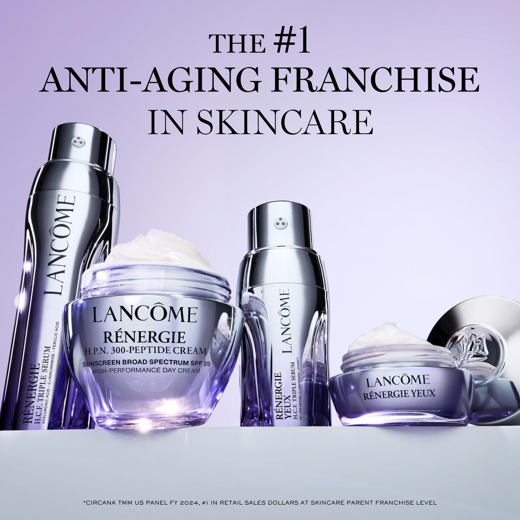 Lancôme Rénergie H.P.N. 300-Peptide Cream SPF 25 Face Cream - Anti-Aging Moisturizer, Targets Fine Lines, Wrinkles & Dark Spots - SPF 25 Sunscreen Protection- 1.7 Fl. Oz