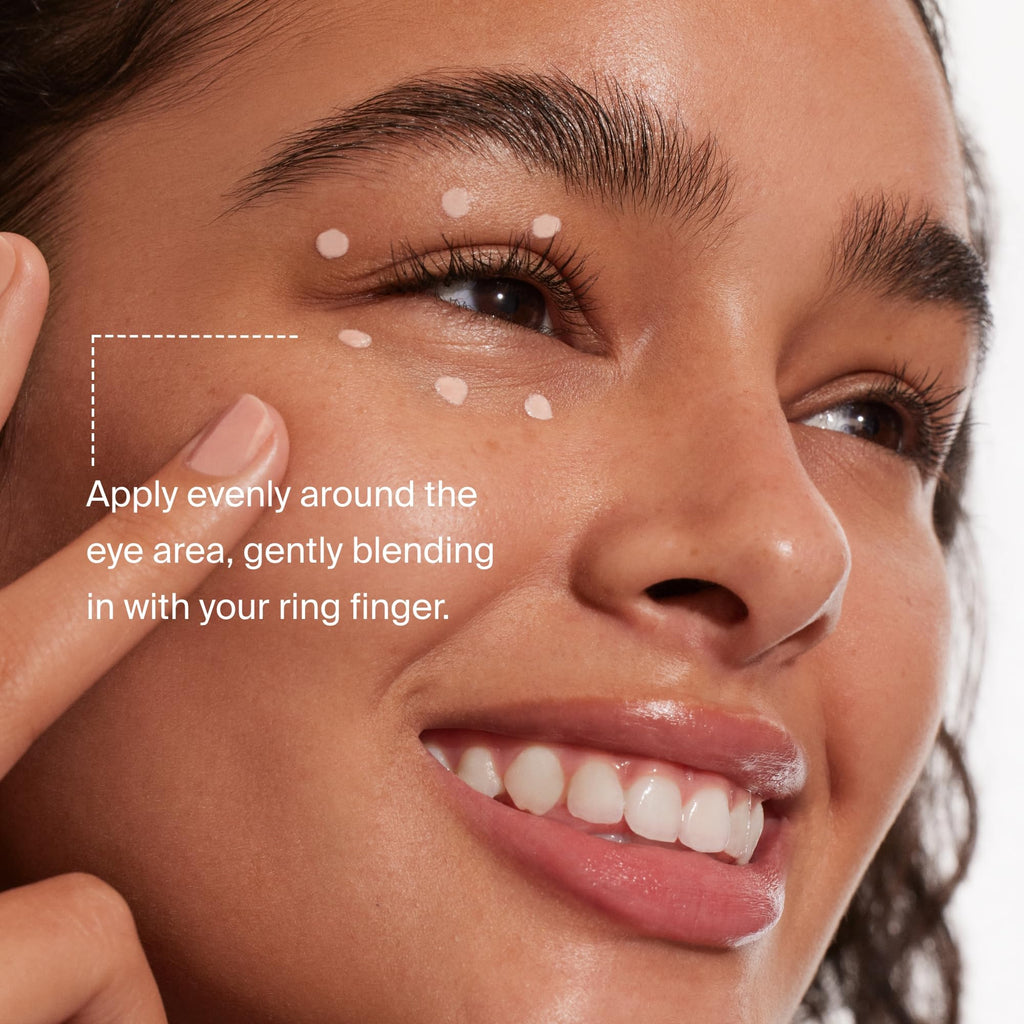 Supergoop! Bright-Eyed Mineral Eye Cream, 0.5 fl oz - SPF 40 PA+++ Hydrating & Illuminating Mineral Sunscreen - Under Eye Cream for Dark Circles & Puffiness - Revives Tired Eyes