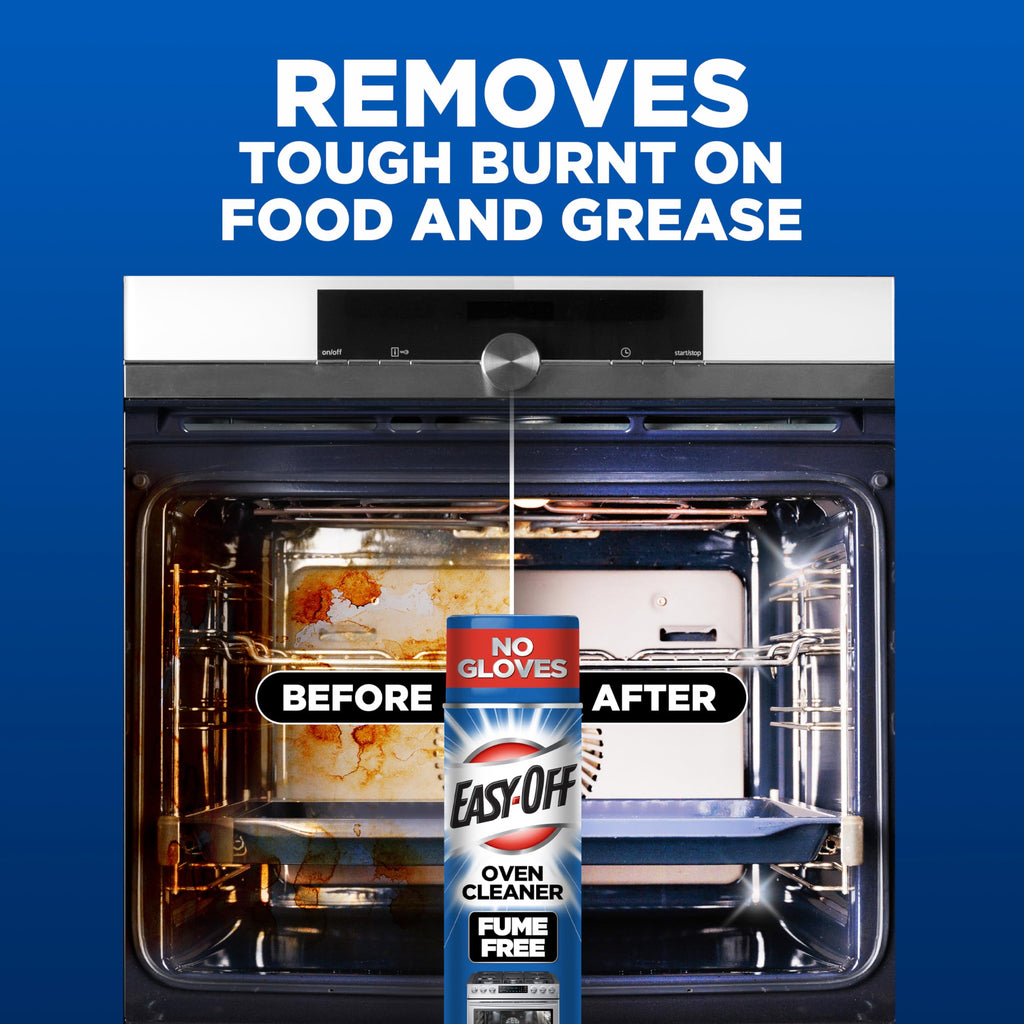 EASY-Off 178 Oven Cleaner Fume Free Max Aerosol, 16 Oz, (Pack of 12)