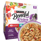 Purina Beneful Kitchen Creations Wet Dog Food Variety Pack, (30) 3 oz Cans