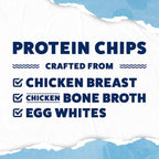 WILDE Protein Chips, High Protein Snacks for Adults, Keto Chips, Gluten Free, Low Carb Snack Box Made with Real Ingredients 1.34oz Bags, Pack of 12, Sea Salt & Vinegar