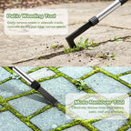3 Pack Weed Remover Tool, Manual Weeders Set for Garden Cracks, Flower Bed