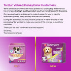HONEY CARE All-Absorb Disposable Female Dog Diapers Small Size, Improved, 40 Count, Super Absorbent, Breathable, Wetness Indicator (Pack of 1, 40 Count Total)