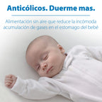 Dr. Brown's Anti-Colic Options+ Narrow Baby Bottle, Floral, 8 oz, 4-Pack