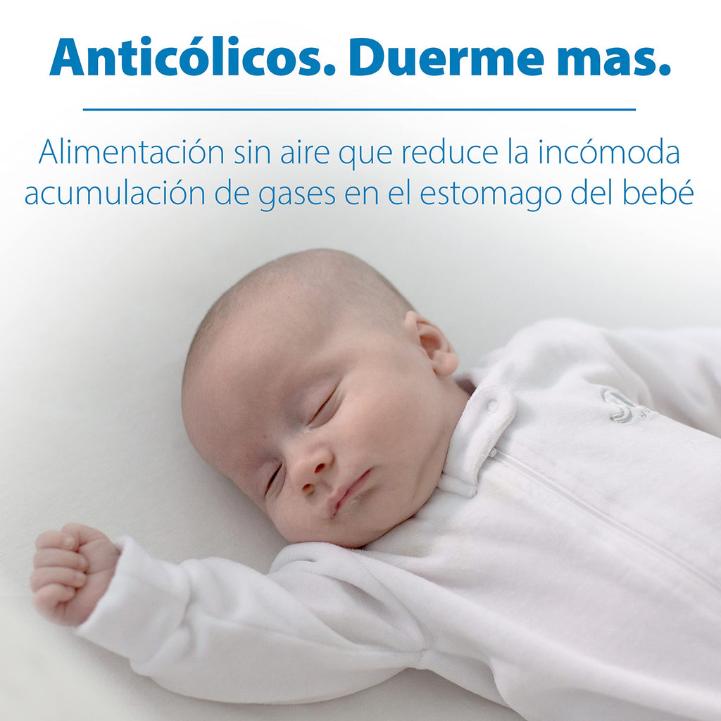 Dr. Brown's Anti-Colic Options+ Narrow Baby Bottle, Nature, 8 oz, 4-Pack