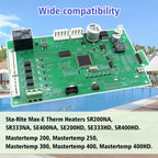 ROBOA 42002-0007S Control Board Kit (461105) with 472610Z Switch Pad Compatible, Replacement for Pentair MasterTemp 400/300/250, with Sta-Rite Max-E-Therm SR400/SR333/SR200
