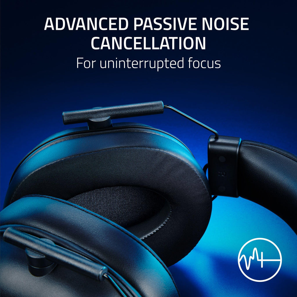 Razer BlackShark V2 X Wired PlayStation Gaming Headset, Black