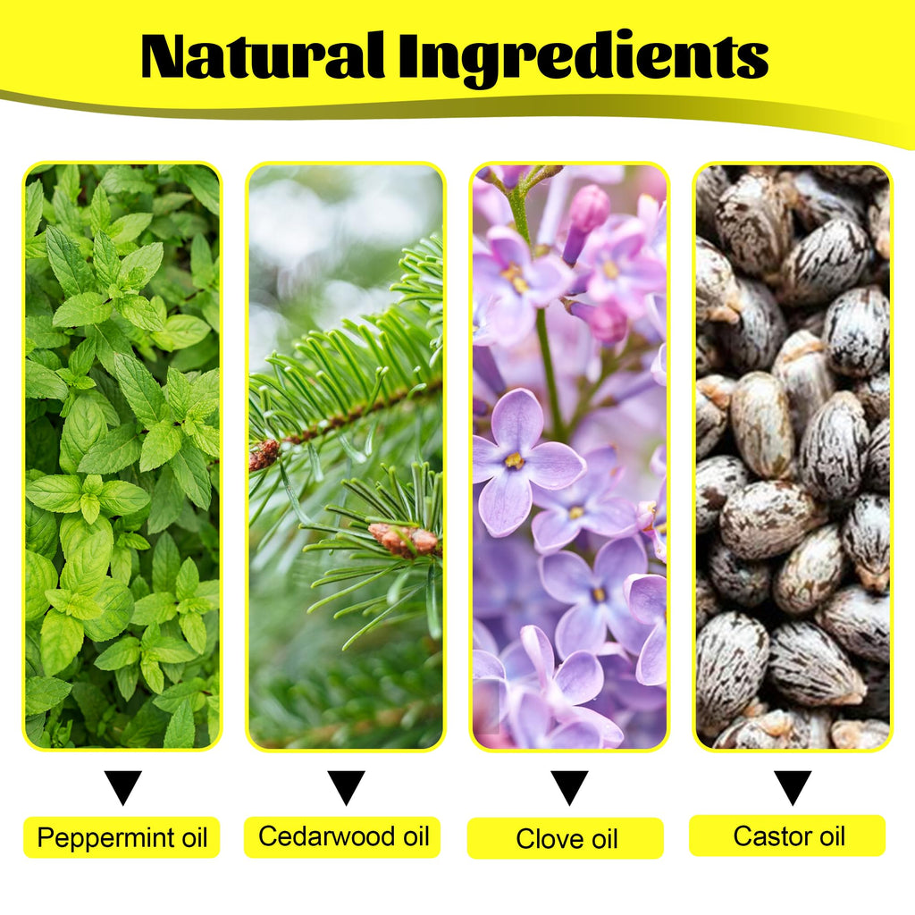 Peppermint Oil Spray for Rodents,Mouce Repellent for Car Engines,300ml