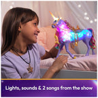 Unicorn Academy, Interactive Rainbow Light-up Wildstar with Lights, Sounds & Music, Dolls & Unicorn Toys for Girls Ages 4 and up