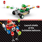 LEGO Super Mario: Mario Kart Baby Mario vs. Baby Luigi - Collectible Toy Building Set for Kids, Boys and Girls, Ages 8+ - Nintendo Mario Kart Toy for Fans - Gift Idea for Birthdays - 72034