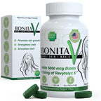 Essential Source Biotin (Biotina Vitaminas) - Hair Skin Nails Vitamins for Women & Men - 5000 mcg - Hair Growth Support Supplements - 30 Tablets - with Revytalyz 5, Vitamin A, C, B12 - Made in USA