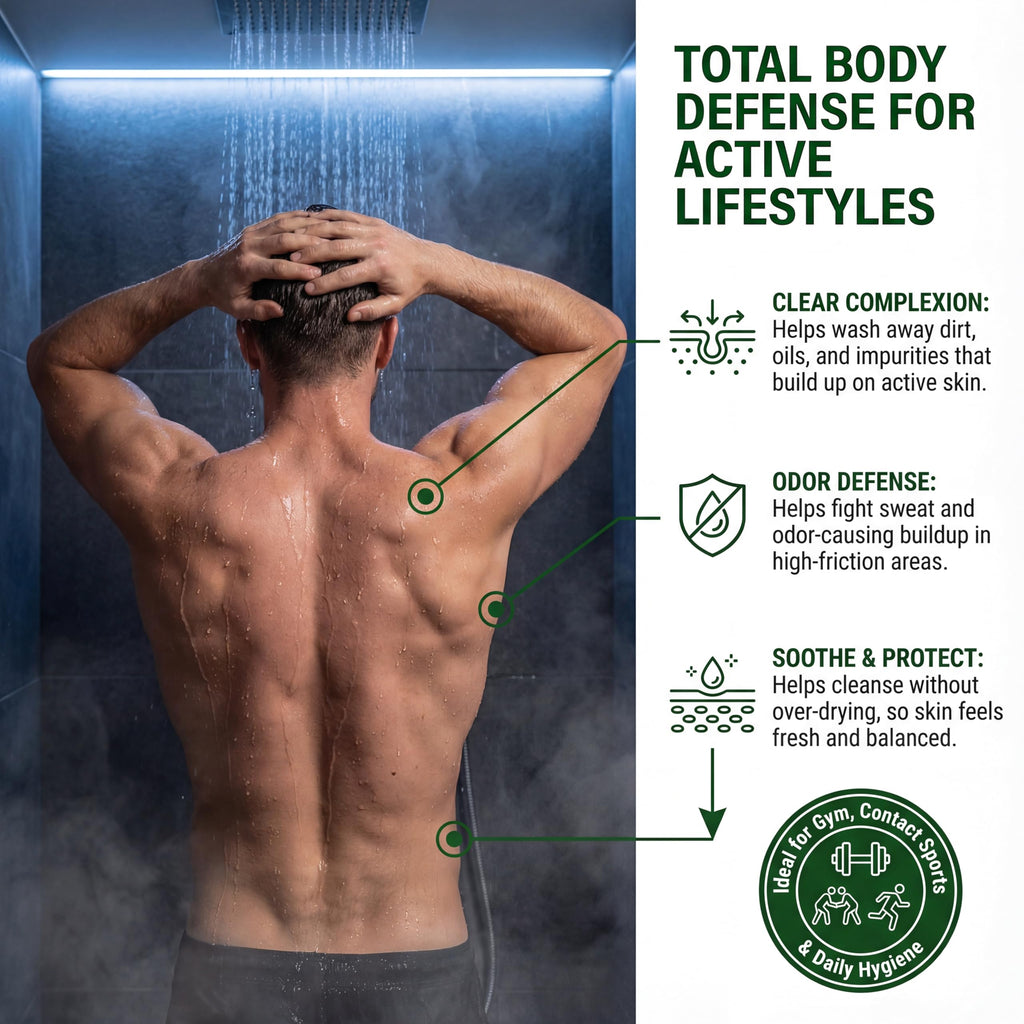 Oleavine TheraTree Tea Tree Oil Soap with Neem Oil - 12oz - Helps Skin Irritation, Body Odor, & Helps Restore Healthy Complexion for Body and Face TheraTree