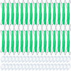 HFXXAD 70Pcs Tomato Hooks with String, Tomato Support Hooks, Tomato Holder Hooks & Plant Support Clips with 33.3ft Twine to Prevent Tomatoes from Pinching or Falling Off