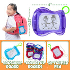 Mini Magnetic Drawing Boards (12-Pack) Party Favor Drawing Tablets for Kids