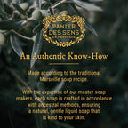 Panier des Sens - Nourishing Honey Moisturizing Liquid Hand Soap - French Provence Hand Wash - Savon de Marseille Soap with Olive Oil - Refillable Bottle - 97% Natural Ingredients - 16.9 Fl Oz
