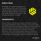 Ultrax Labs Hair Surge | Caffeine Hair Loss Hair Growth Stimulating Shampoo